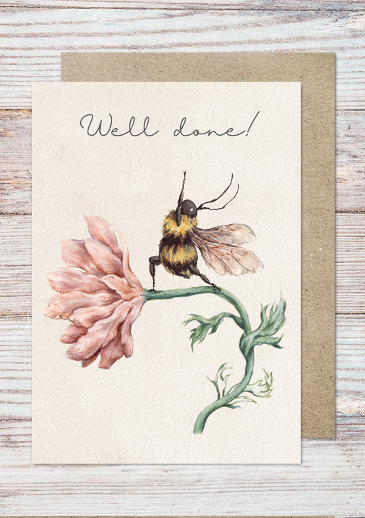 Bee Card | Well Done