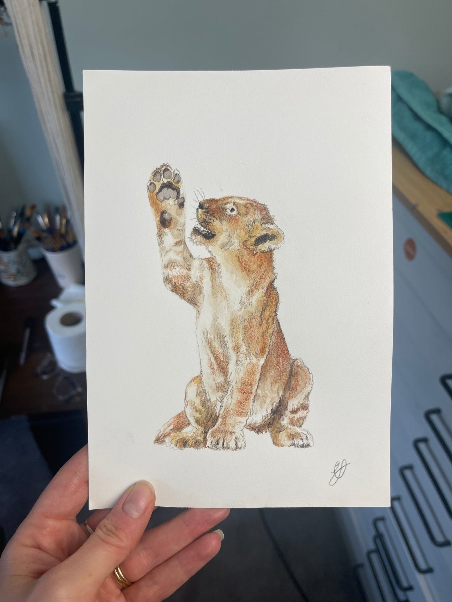 Cece The Cub Print