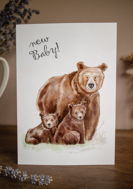 photo-of-New-Baby-Watercolour-Bears-Card
