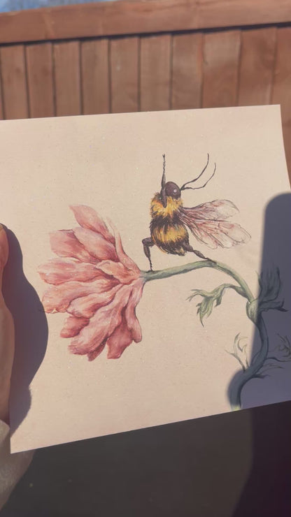 Yoga Bee | Print