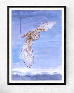 Athena's Owl | Print – greenfoxillustration